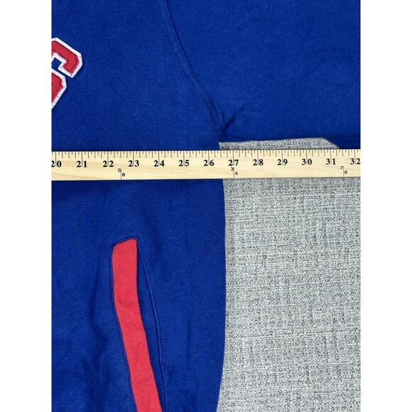 New York Giants Hoodie Sweatshirt Mens XXL Blue Red Football Full Zip G-III - Picture 4 of 13